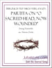 Partita on O Sacred Head, Now Wounded